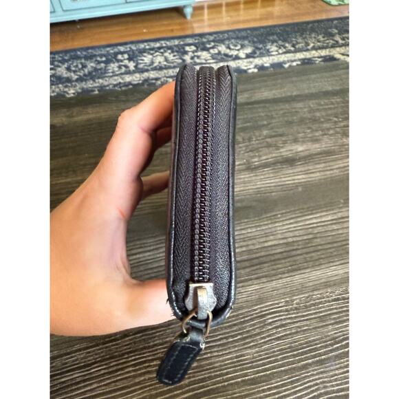 CHANEL Camellia Lambskin Round Zipper Long Wallet - Picture 10 of 13